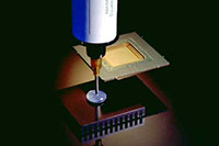 Electronic Thermal Interface Adhesives